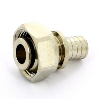 Соединитель надвиж-В 16 x 3/4"EK никелированный, DZR-латунь