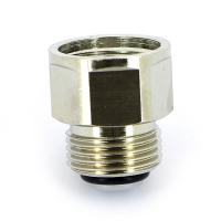Клапан отсечной для воздухоотводчика 3/8" x 3/8" никелир.
