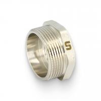 Футорка НВ 1 1/2" x 3/4", никелированная