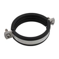 Хомут Bifix 1301 М8 3/4" (25-28 мм) нерж. сталь 2-х винт. с уплотн. epdm, быстрый замок