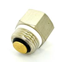 Клапан отсечной для воздухоотводчика ВН 1/2", никелированный
