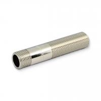 Сгон 1/2" x 100 мм, никелированный