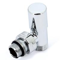 Вентиль ручной угловой НН 1/2" х М24 х 19 хромированный, Compact