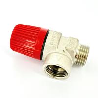 Клапан предохранительный НВ 1/2", 3 бар, никелированный