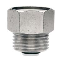 Клапан отсечной для воздухоотводчика 1/2" x 1/2" никелир.