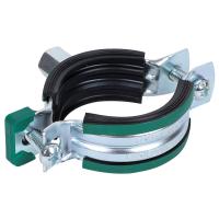 Хомут KSB2 М8/М10 3/8" (15-19 мм) 2-х винт. с уплотн. epdm, быстрый замок