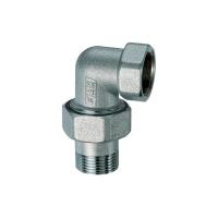 Разъёмное соединение угловое НВ 3/4", хромированное