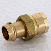Муфта пресс-В 22x3/4' с разъемным соединением бронза Sanpress SC-Contur