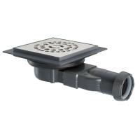 Трап 115 x 115 мм Wirquin Venisio Compact "сухой" затвор (мембрана), 40 мм