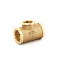 Тройник В 3/4" x 1/2" x 3/4" бронза