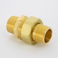 Разъёмное соединение НН 3/8" коническое уплотнение бронза
