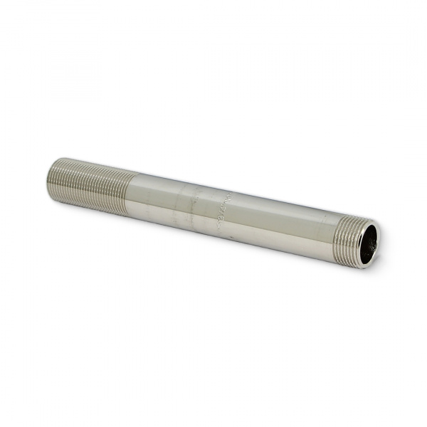 Сгон 3/4" х 200 мм, никелированный