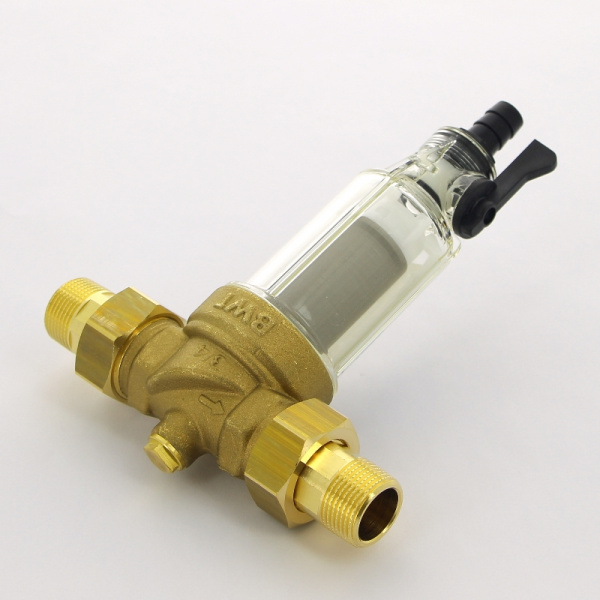 Фильтр промывной Protector mini 3/4" 100 мкм для х/в, пластик. колба