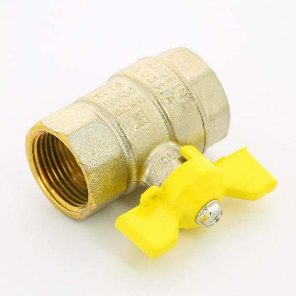 Кран ВВ 1/2" газовый Pride, стандартный проход, ручка