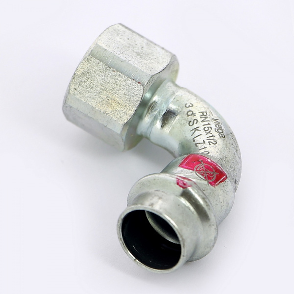 Отвод пресс-В 15 х 1/2" оцинк.сталь Prestabo SC-Contur