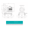 Насос циркуляционный SHIMGE SGW 80-315 BG (3х380В; 30,00кВт)