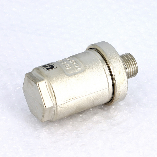 Компенсатор гидроударов Н 1/2" никелир.