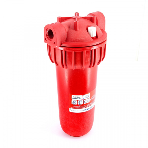 Колба фильтра 10" Plus HOT 1/2" для ГВС 3P, SX / BX