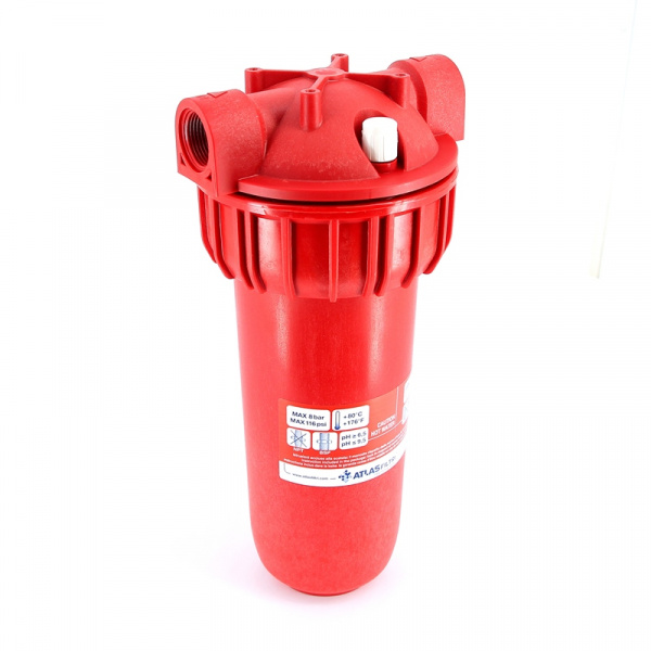 Колба фильтра 10" Plus HOT 3/4" для ГВС 3P, SX / BX