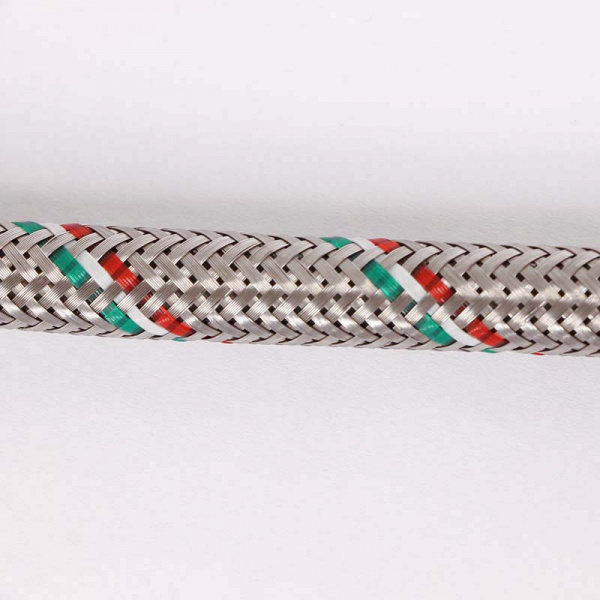 Гибкая подводка НВ 1/2", 200 см, DN 8, оплётка из нерж. стали