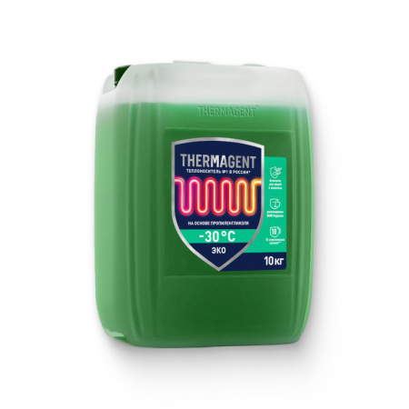 Теплоноситель THERMAGENT-30 ЭКО 10кг (Пропиленгликоль)