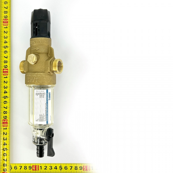 Фильтр промывной Protector mini HWS 1/2" 100 мкм для х/в, пластик. колба