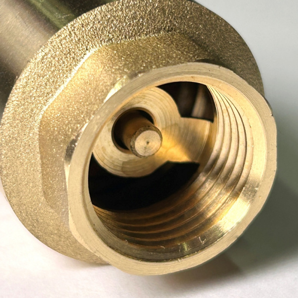 Клапан обратный НВ 1/2" OPTIMAL пружинный с металлическим затвором