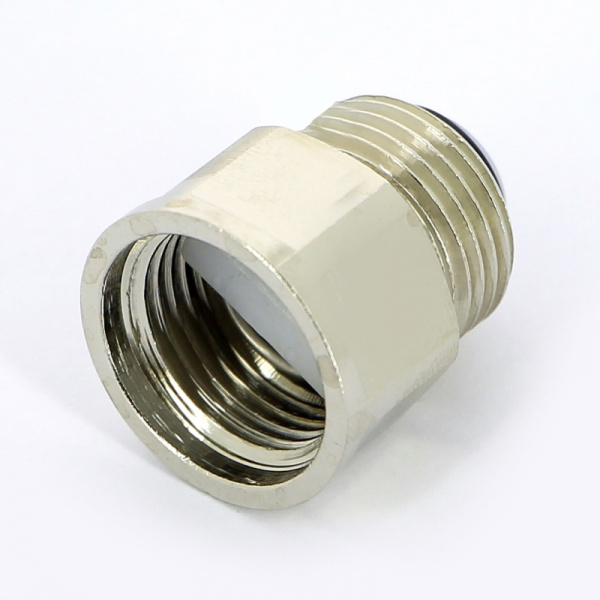 Клапан отсечной для воздухоотводчика 3/8" x 3/8" никелир.