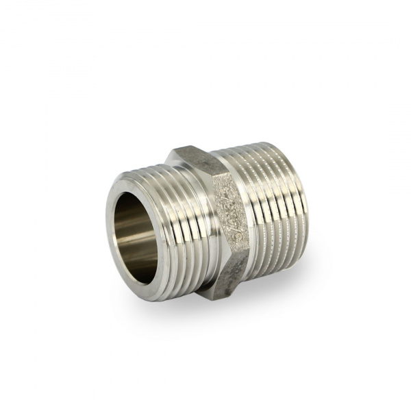 Ниппель Н 3/4", нержавеющая сталь