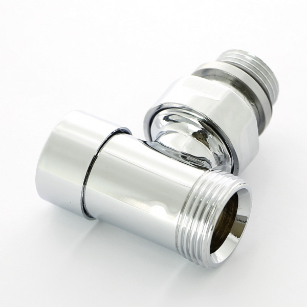 Вентиль обратный угловой НН 1/2" х 3/4" ЕК хромированный, Compact
