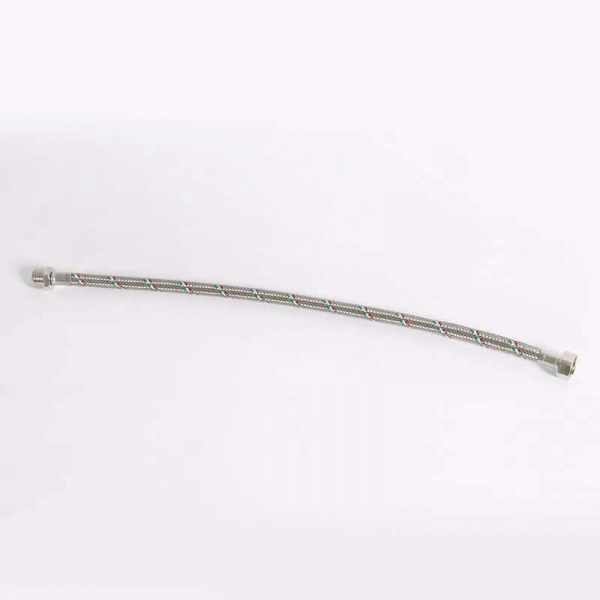 Гибкая подводка НВ 1/2", 50 см, DN 8, оплётка из нерж. стали