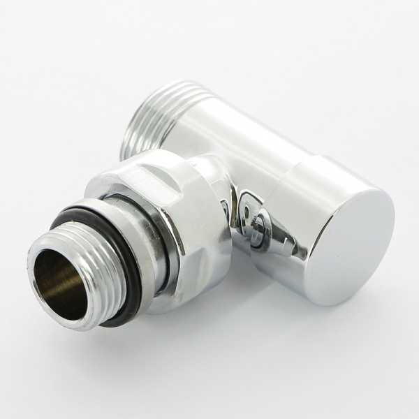 Вентиль обратный угловой НН 1/2" х 3/4" ЕК хромированный, Compact