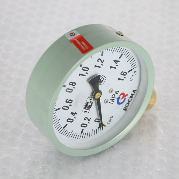 Манометр ТМ-510Р.00 100/16 (1/2", 0-16 бар, 1,5) M2 радиальный