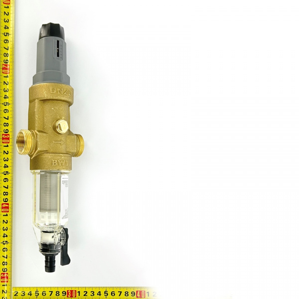 Фильтр промывной Protector mini HWS 3/4" 100 мкм для х/в, пластик. колба