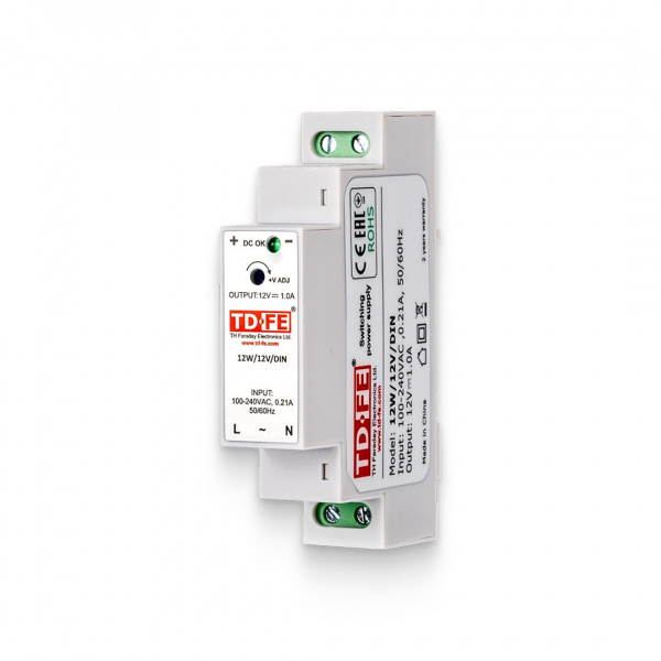Блок питания Faraday 12W/12-24V/DIN
