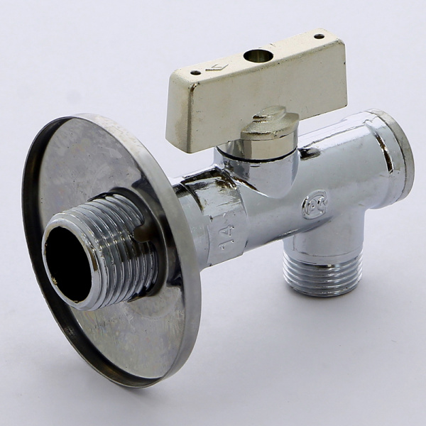 Кран НН 1/2" X 3/8" для бачков / смесителей, с фильтром и розеткой, MINNESOTA