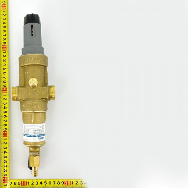 Фильтр промывной Protector mini HWS 3/4" 100 мкм, латунная колба