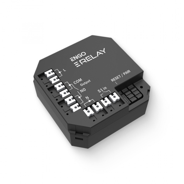 Реле ENGO модульное 12A сухой контакт, ZigBee