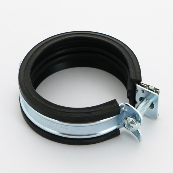Хомут BISMAT Flash М8 (53-56 мм) 1 винт. с уплотн. epdm, быстрый замок