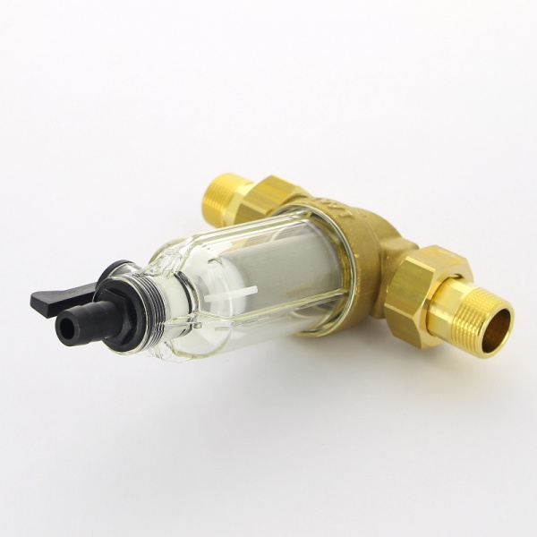 Фильтр промывной Protector mini 3/4" 100 мкм для х/в, пластик. колба