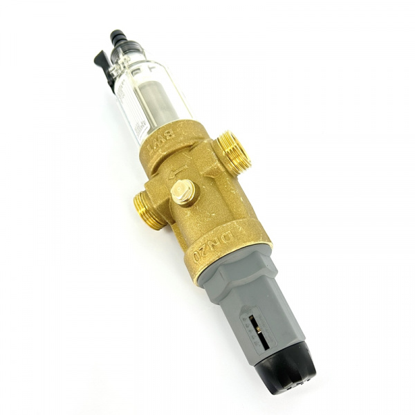Фильтр промывной Protector mini HWS 3/4" 100 мкм для х/в, пластик. колба