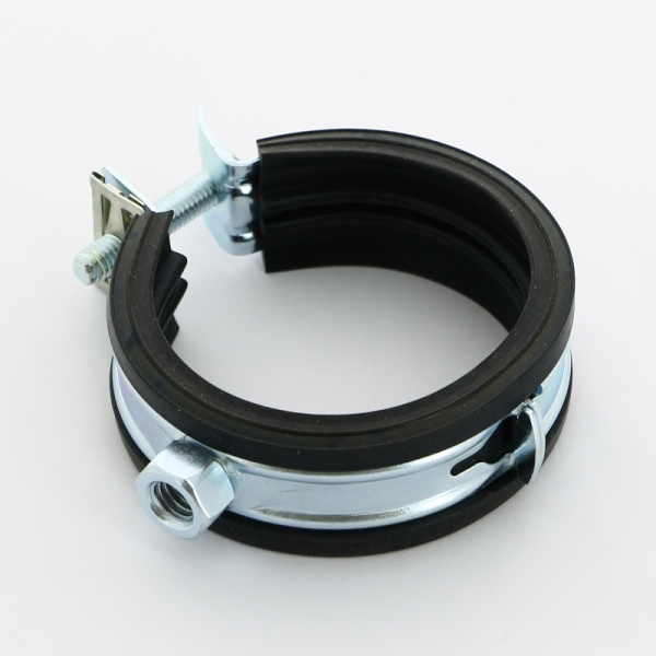 Хомут BISMAT Flash М8 (53-56 мм) 1 винт. с уплотн. epdm, быстрый замок