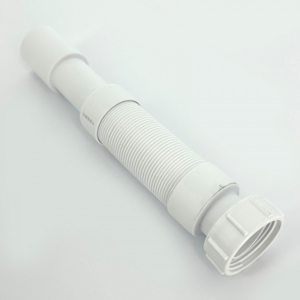 Труба гофрированная L=250-450 мм, вход 1 1/4", выход 32/40 мм