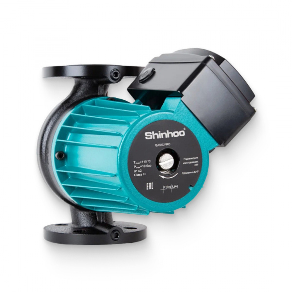 Насос циркуляционный Shinhoo BASIC PRO 65-12SF, фланцевый 220В