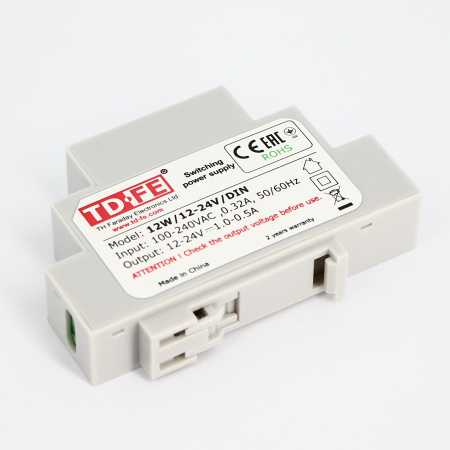 Блок питания 12W/12-24V/DIN