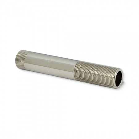 Сгон 3/4" х 150 мм, никелированный