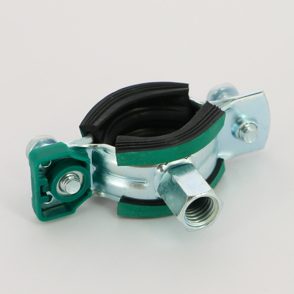 Хомут KSB2 М8/М10 3/4" (25-28 мм) 2-х винт. с уплотн. epdm, быстрый замок