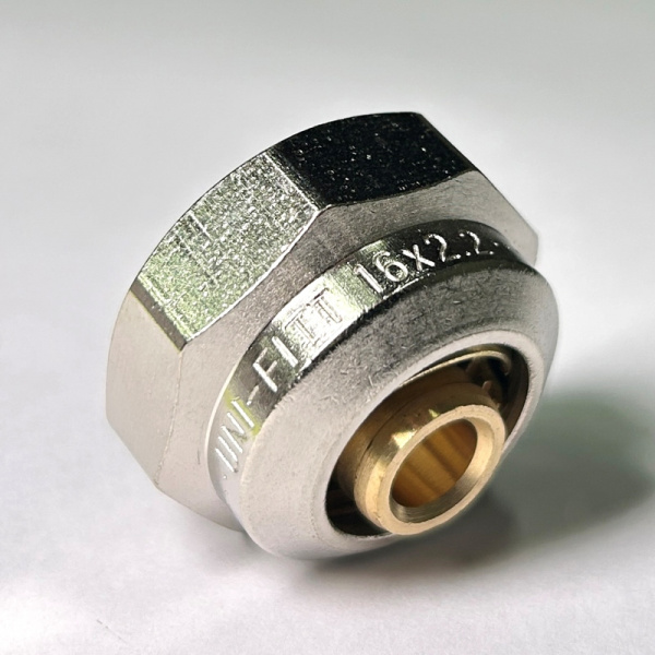 Соединитель обжим-В 16(2.2) х 3/4" ЕК