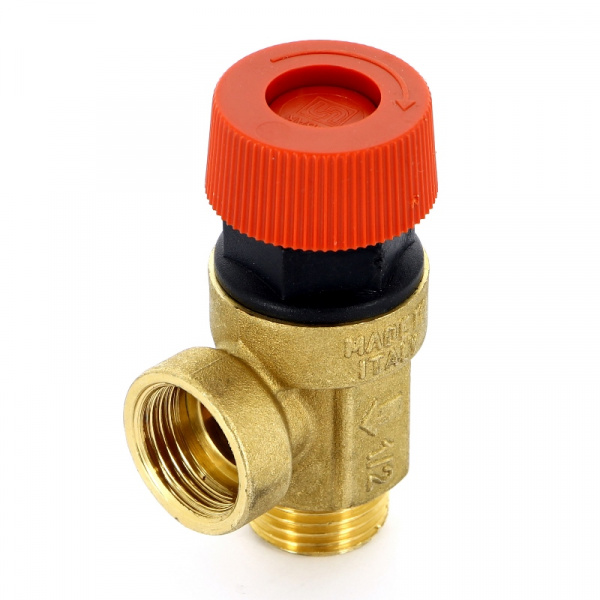 Клапан предохранительный НВ 1/2", 2,5 бар