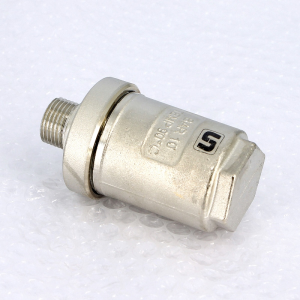 Компенсатор гидроударов Н 1/2" никелир.